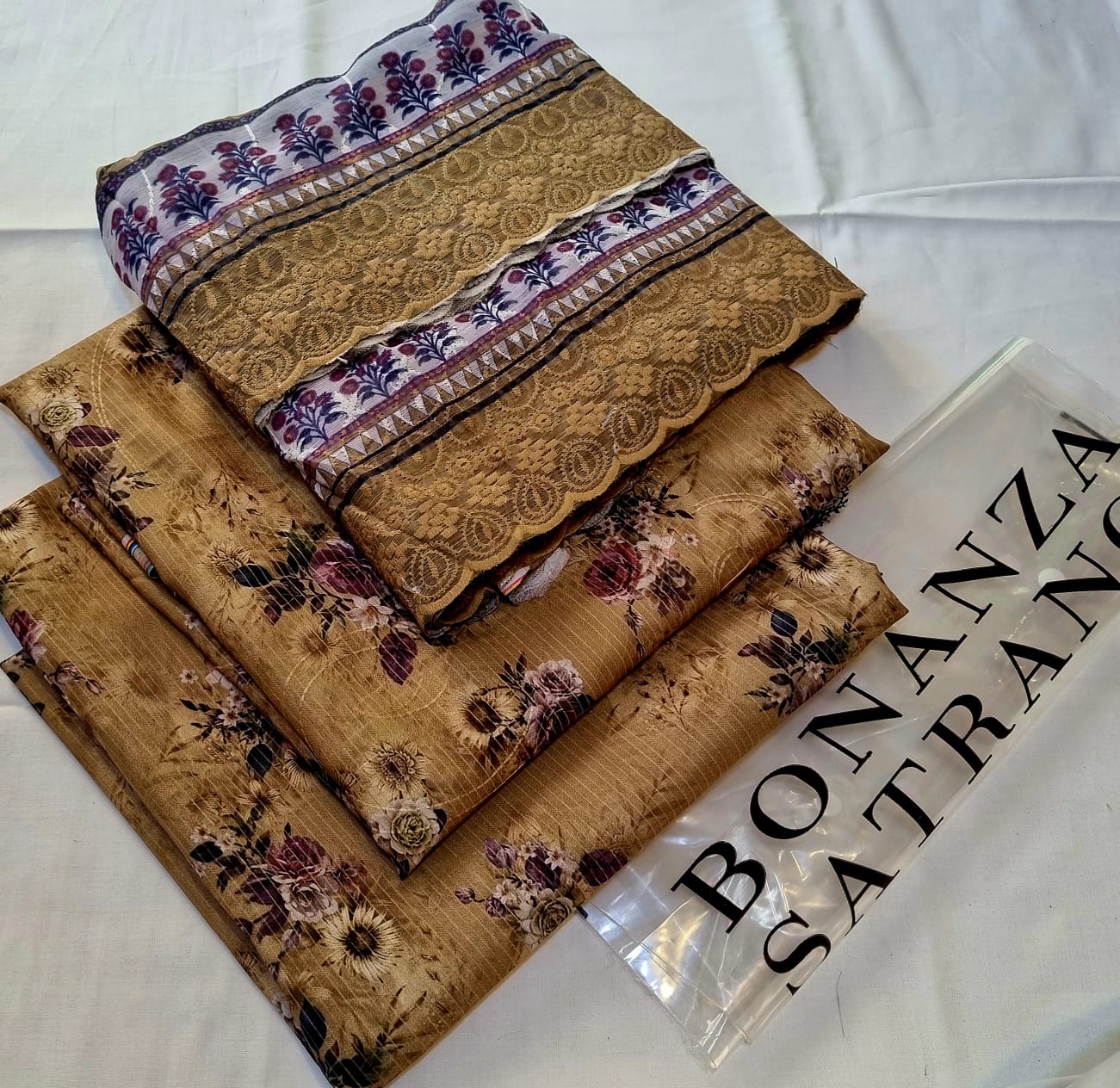 PURE Swiss Lawn 3-Piece Collection – Embroidered Digital Print