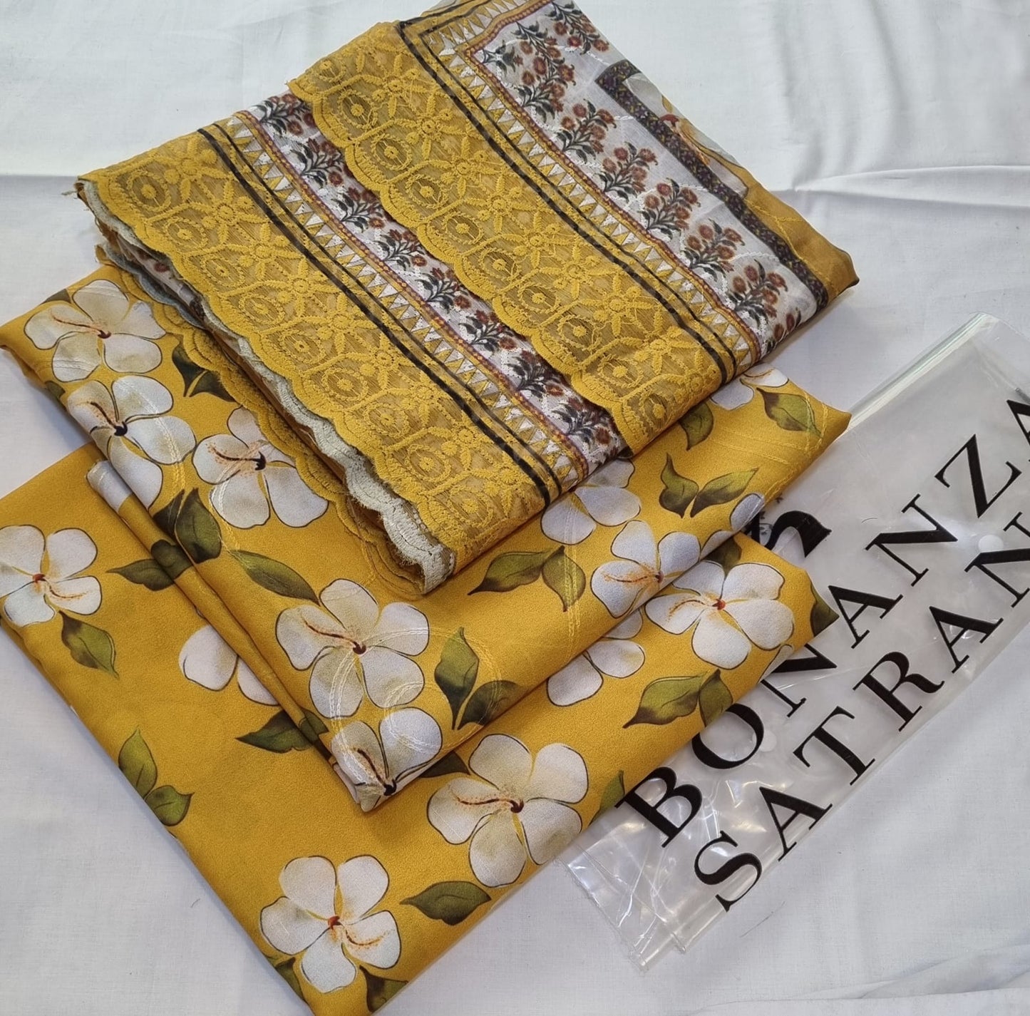 PURE Swiss Lawn 3-Piece Collection – Embroidered Digital Print