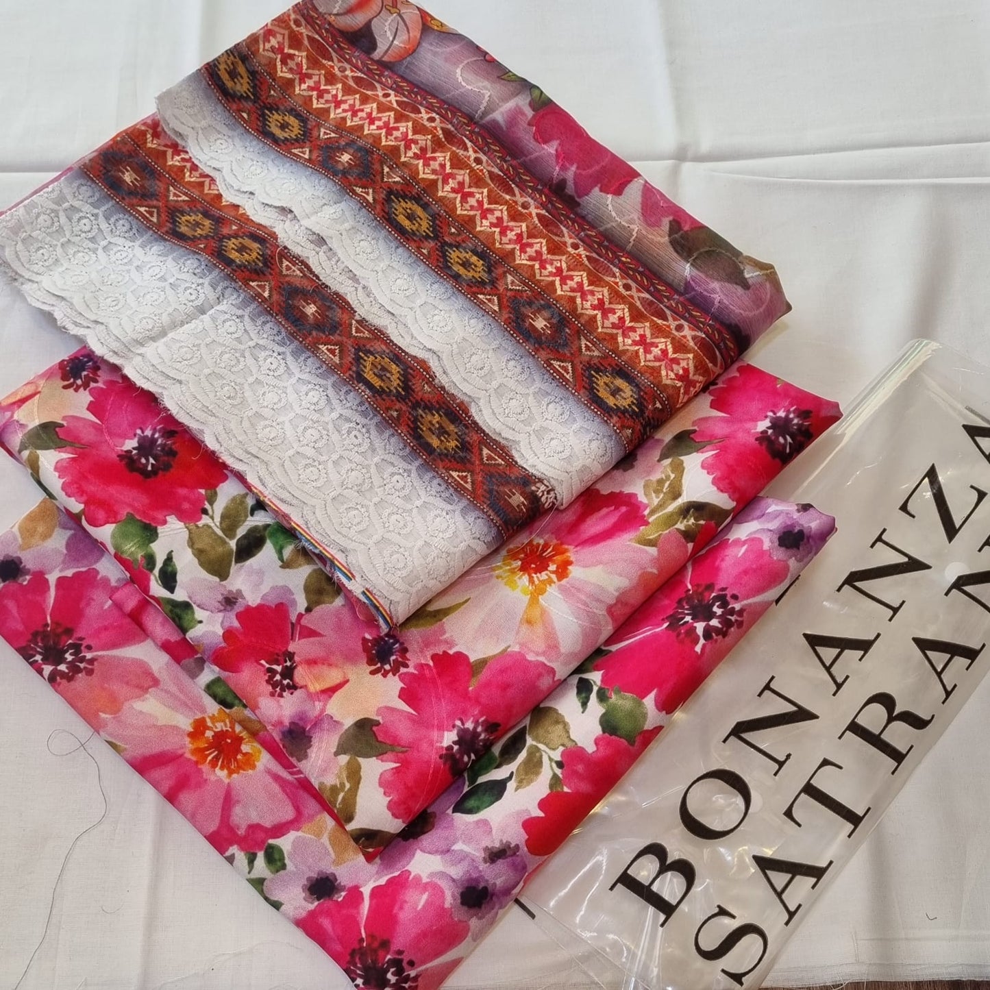 PURE Swiss Lawn 3-Piece Collection – Embroidered Digital Print