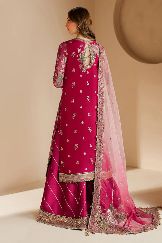 Jazmin Semi Pure Chiffon Embroidered 3PC Suit