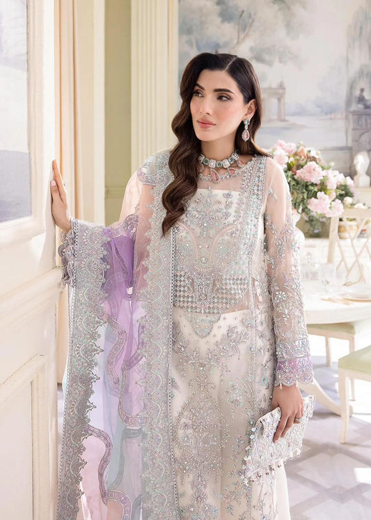 Kanwal Malik Design 2320 – Luxury Bamber Chiffon Embroidered Suit