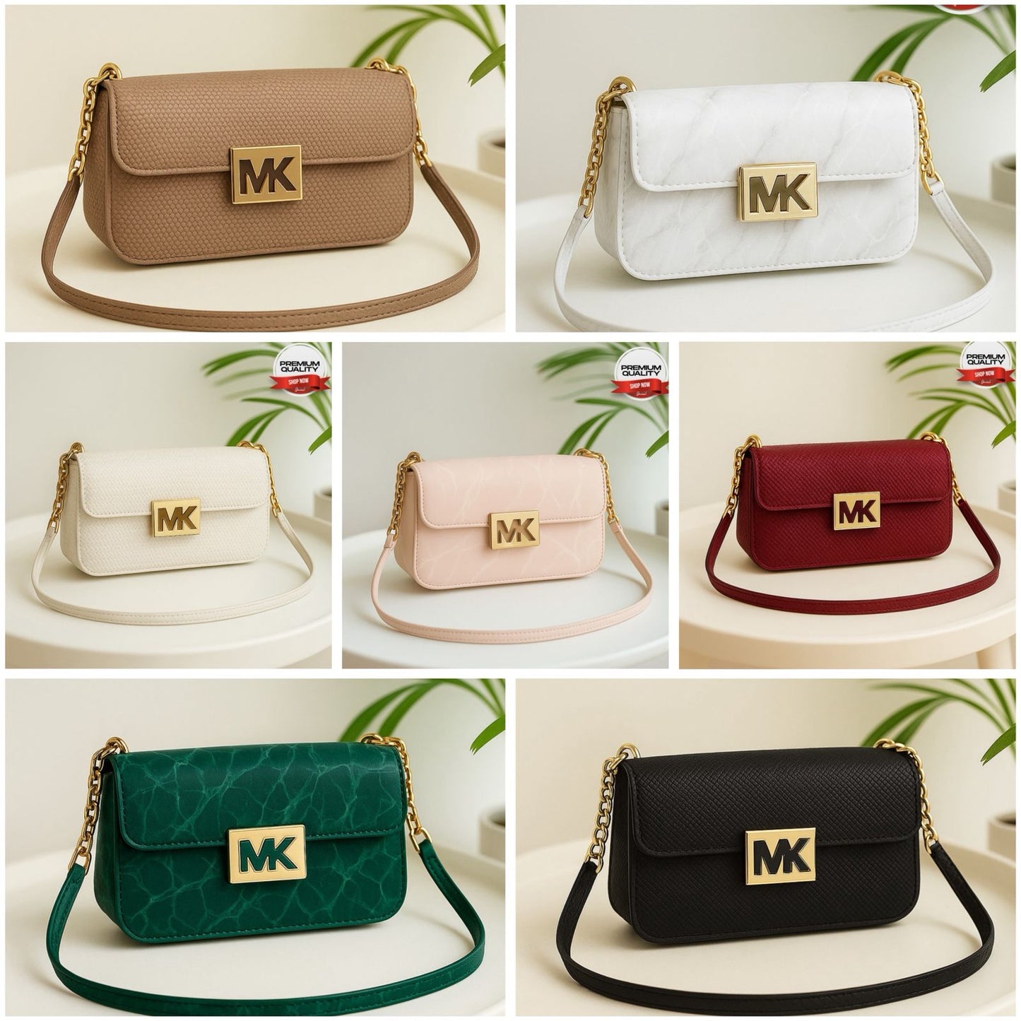 MK Premium Shoulder Bag – AAA Master Quality (5" x 9")