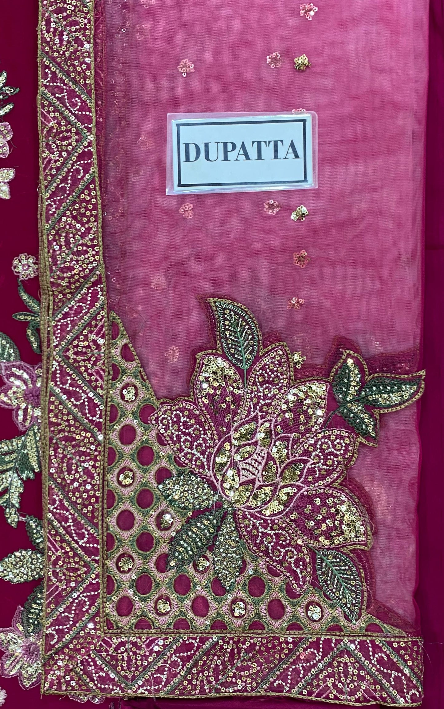 Jazmin Semi Pure Chiffon Embroidered 3PC Suit