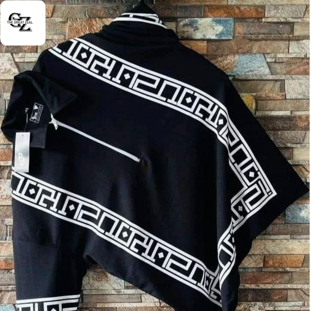 The Great Zeal Printed Zipped Collar T-Shirt