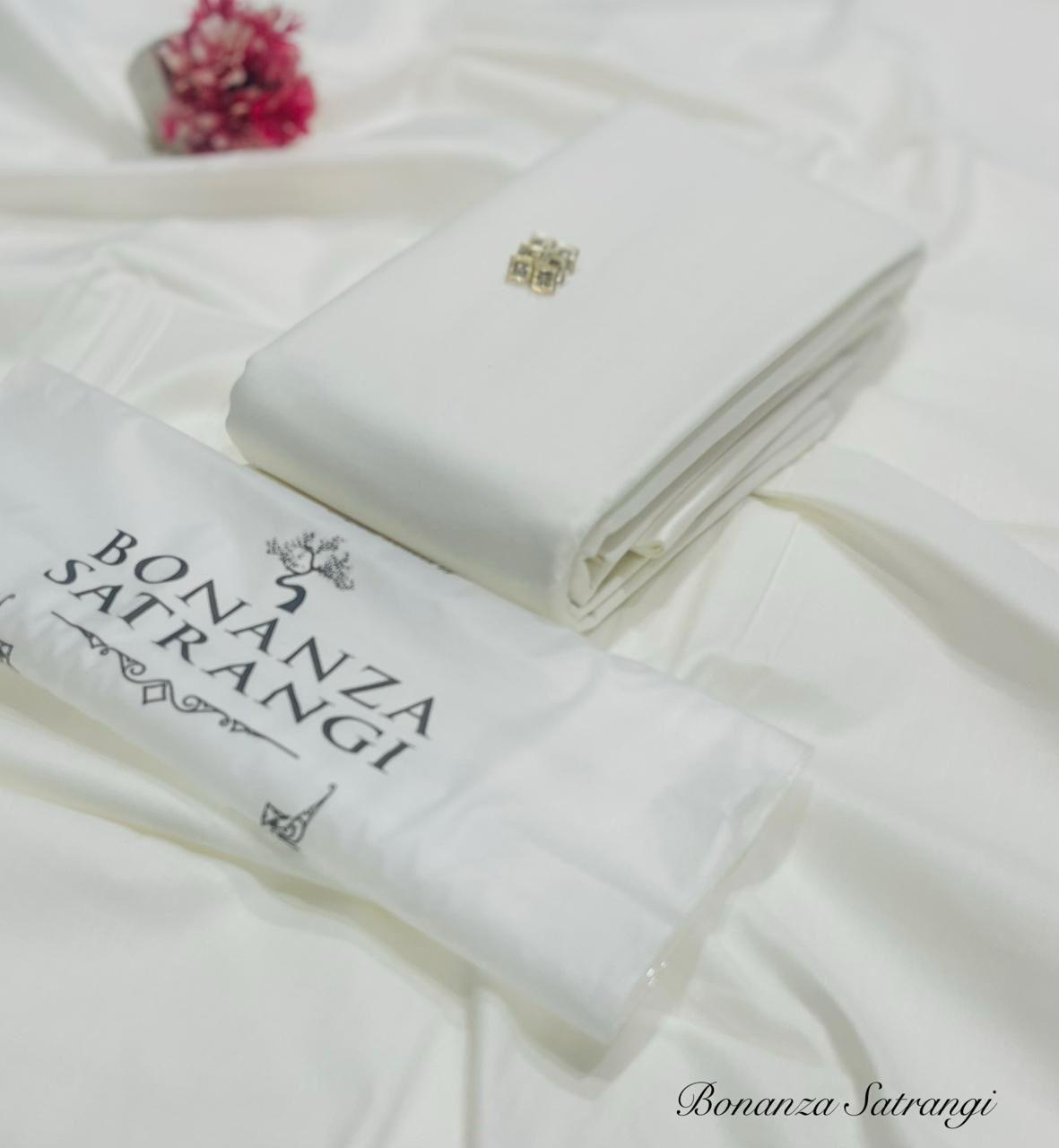 Bonanza Satrangi Men’s Unstitched Soft Cotton – 4 Meter Suit (12 Colors)