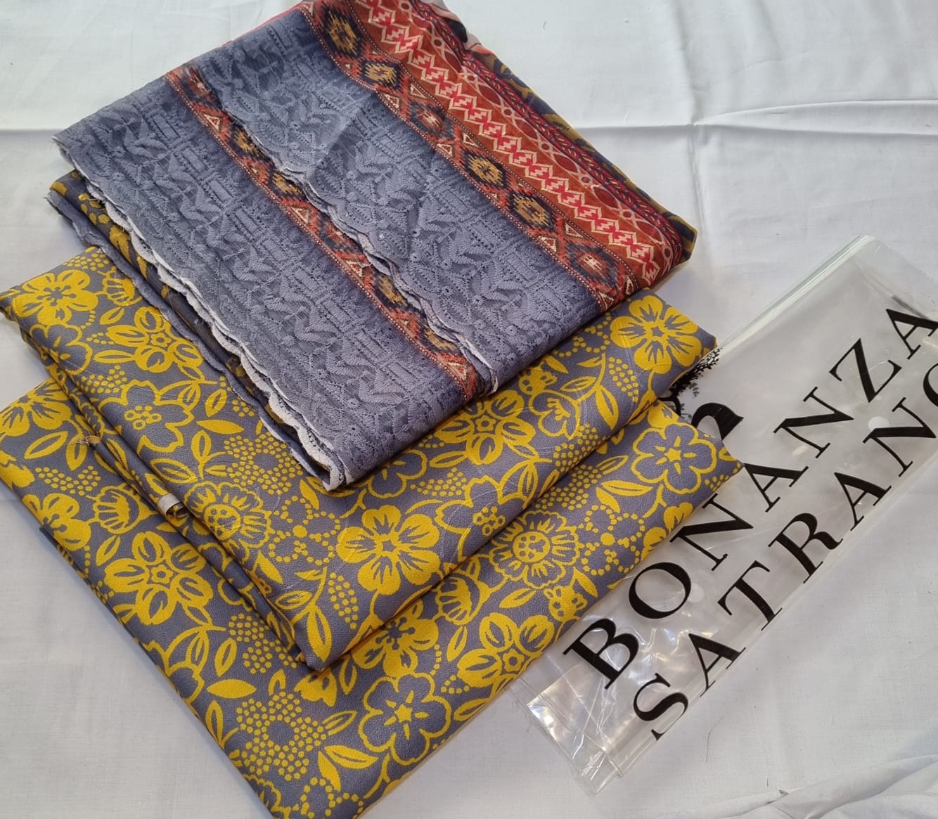 PURE Swiss Lawn 3-Piece Collection – Embroidered Digital Print