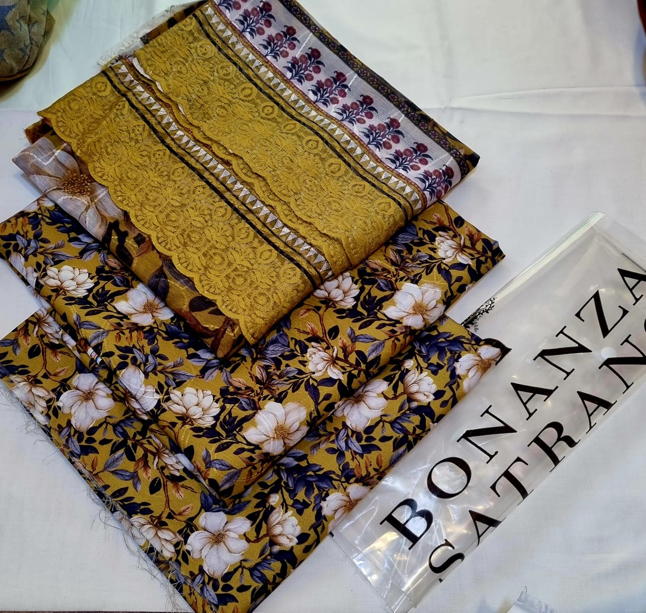 PURE Swiss Lawn 3-Piece Collection – Embroidered Digital Print