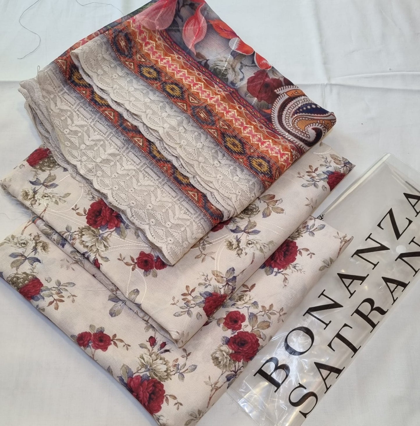 PURE Swiss Lawn 3-Piece Collection – Embroidered Digital Print