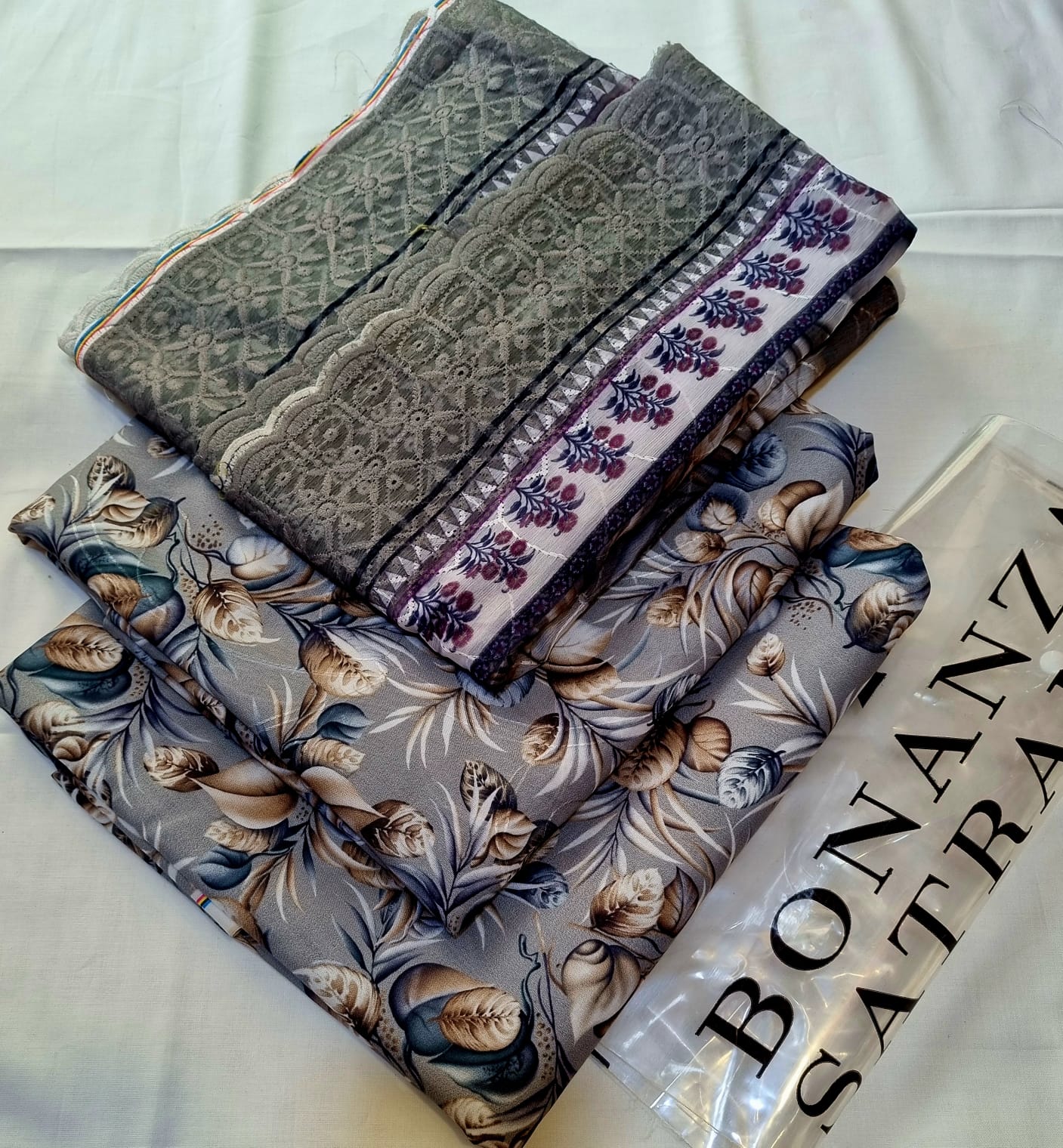 PURE Swiss Lawn 3-Piece Collection – Embroidered Digital Print