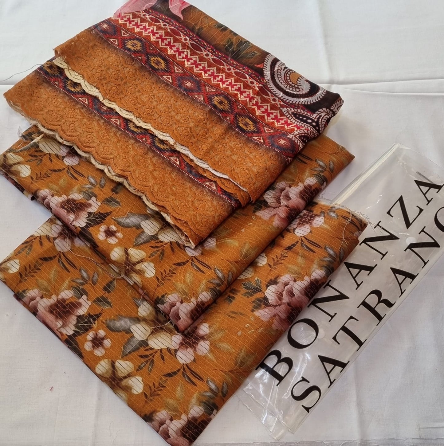 PURE Swiss Lawn 3-Piece Collection – Embroidered Digital Print