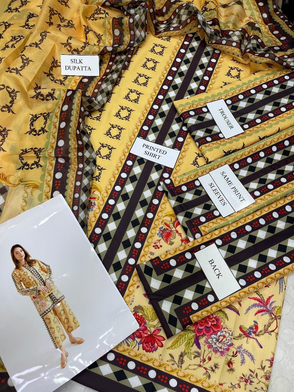 Premium 3-Piece Digital Swiss Lawn