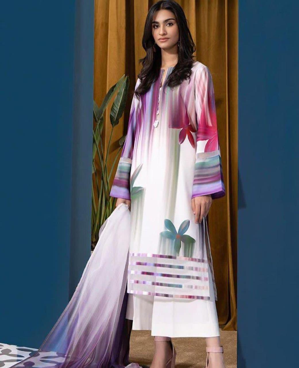 Premium 3-Piece Digital Swiss Lawn