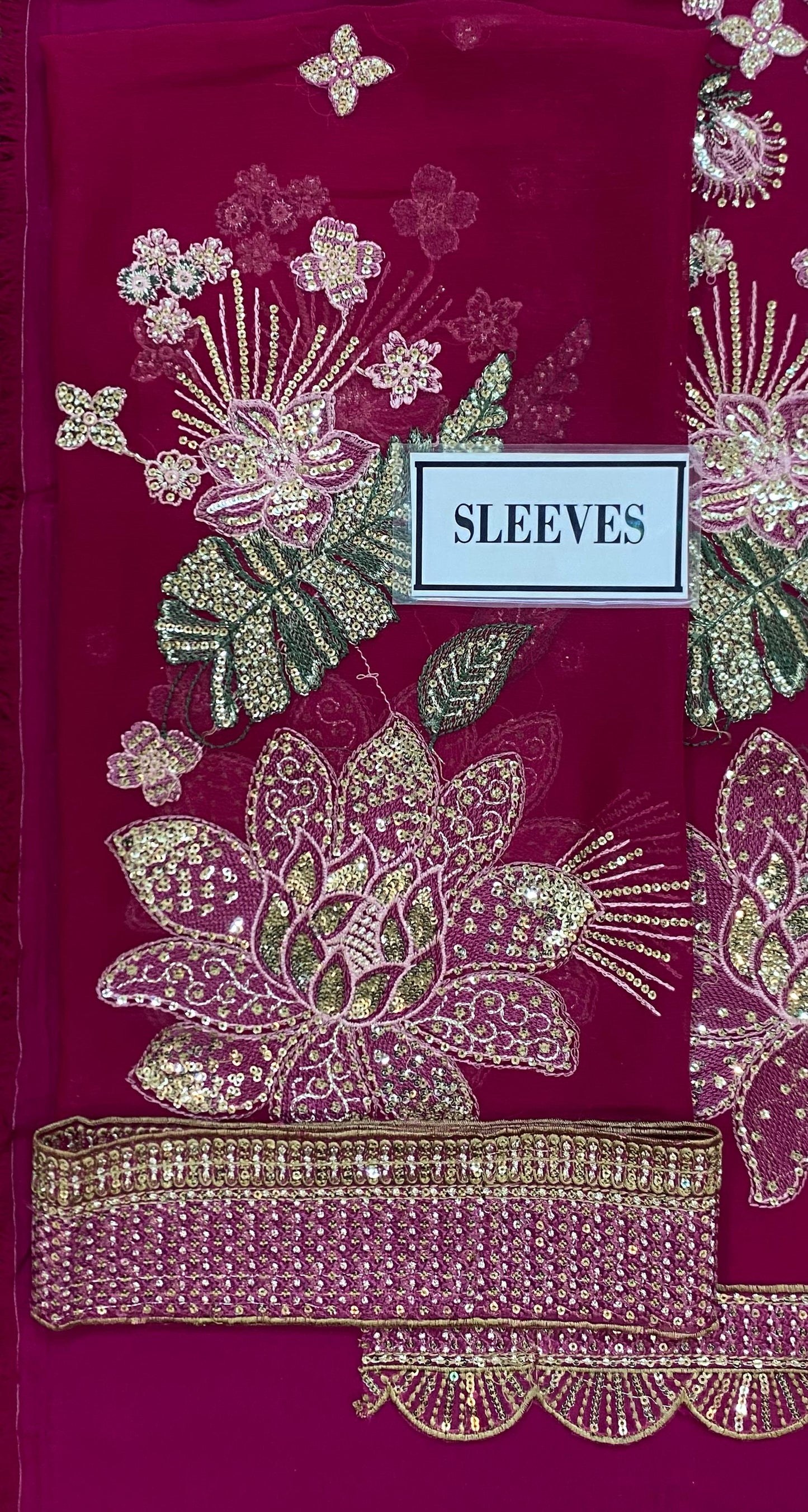Jazmin Semi Pure Chiffon Embroidered 3PC Suit