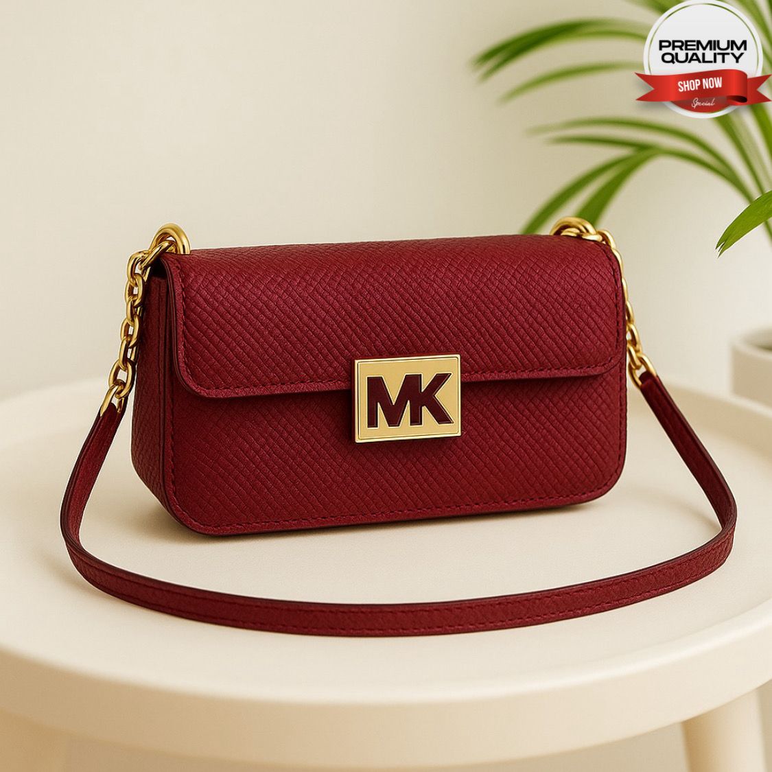 MK Premium Shoulder Bag – AAA Master Quality (5" x 9")