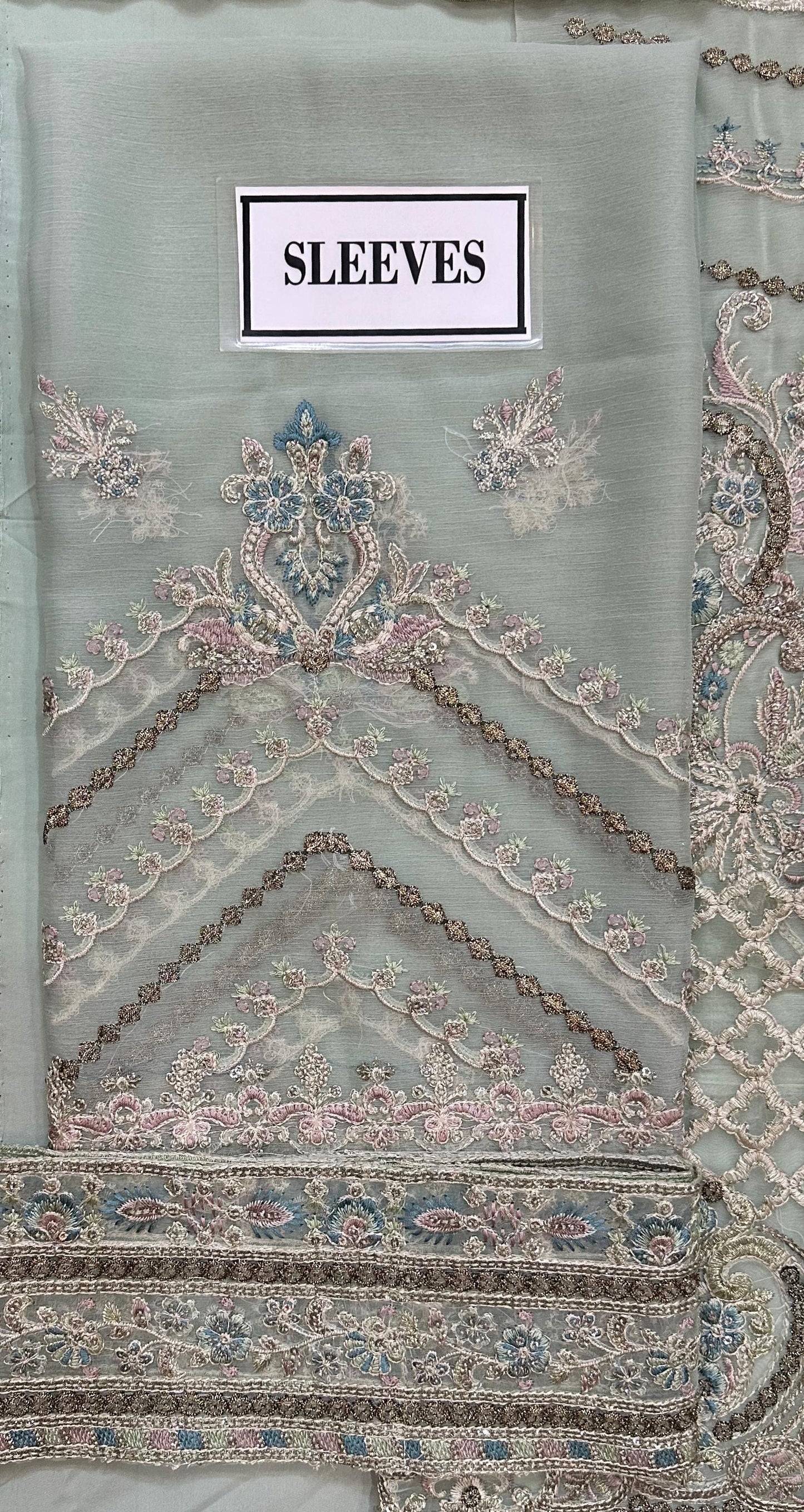 Imrozia Design 2447 – Semi Pure Chiffon Embroidered Luxury Suit