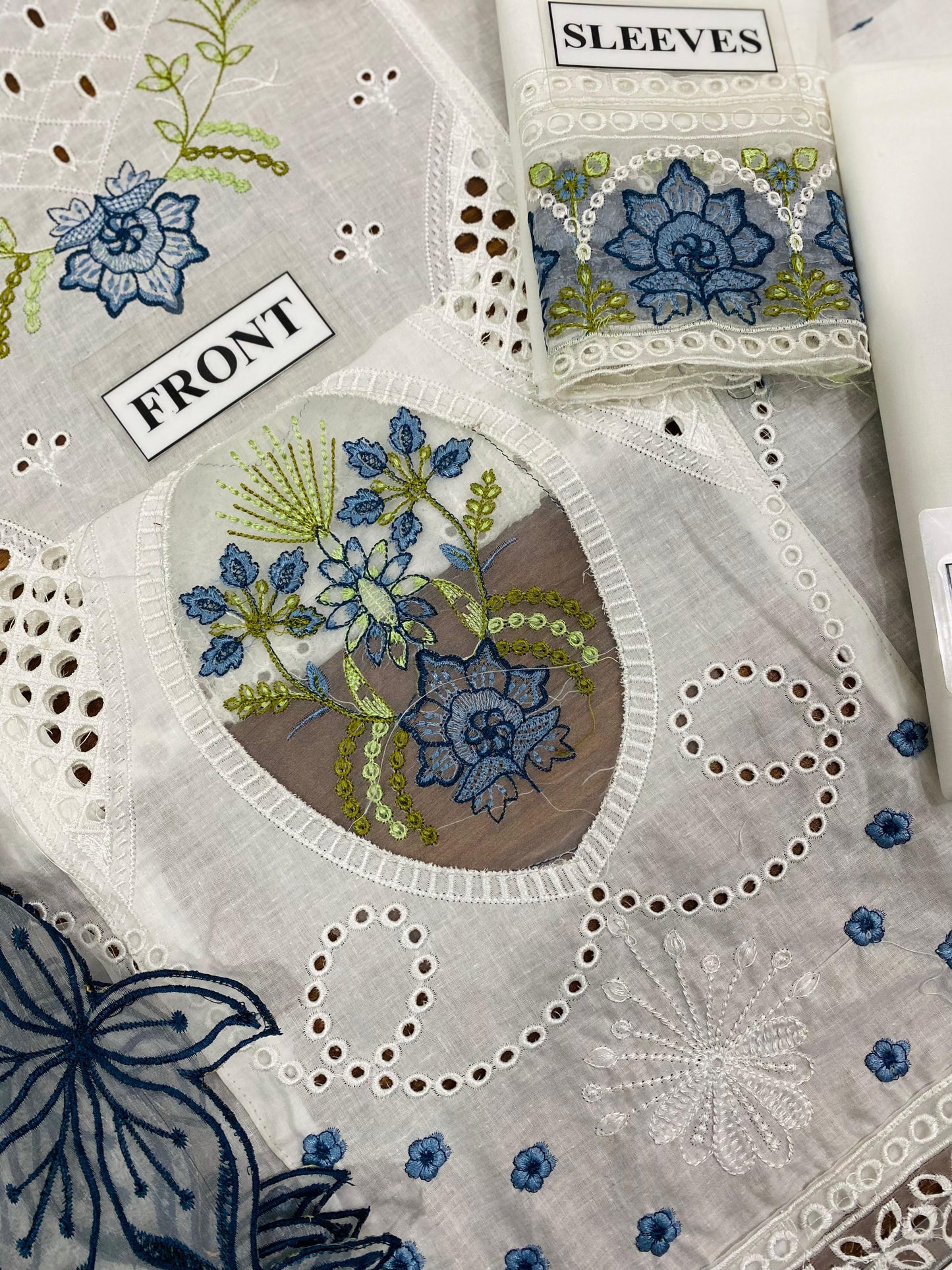 Jazmin Chikankari Edition | Cotton Lawn Embroidered Dress 2025