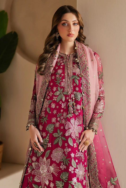 Jazmin Semi Pure Chiffon Embroidered 3PC Suit