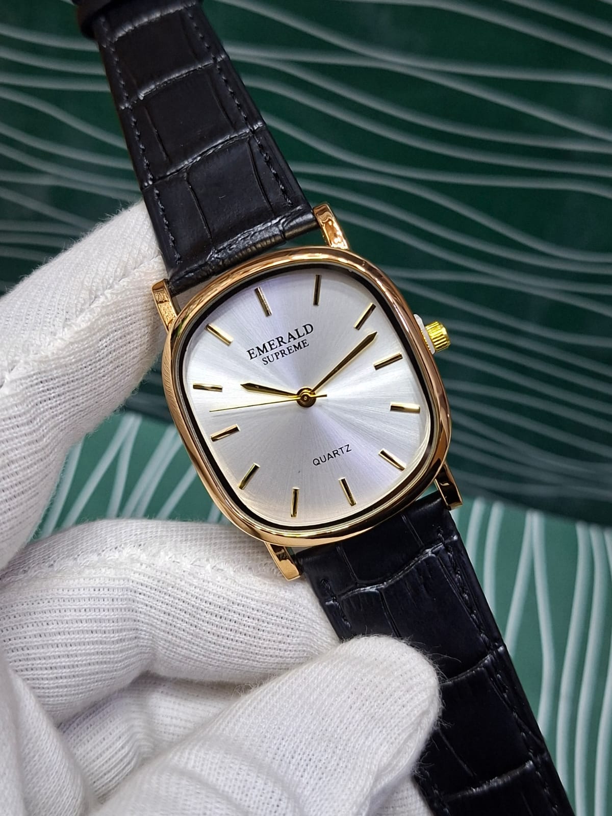 Emerald Supreme Original Quartz Watch – Brown Leather Strap | Premium Men’s Wristwatch