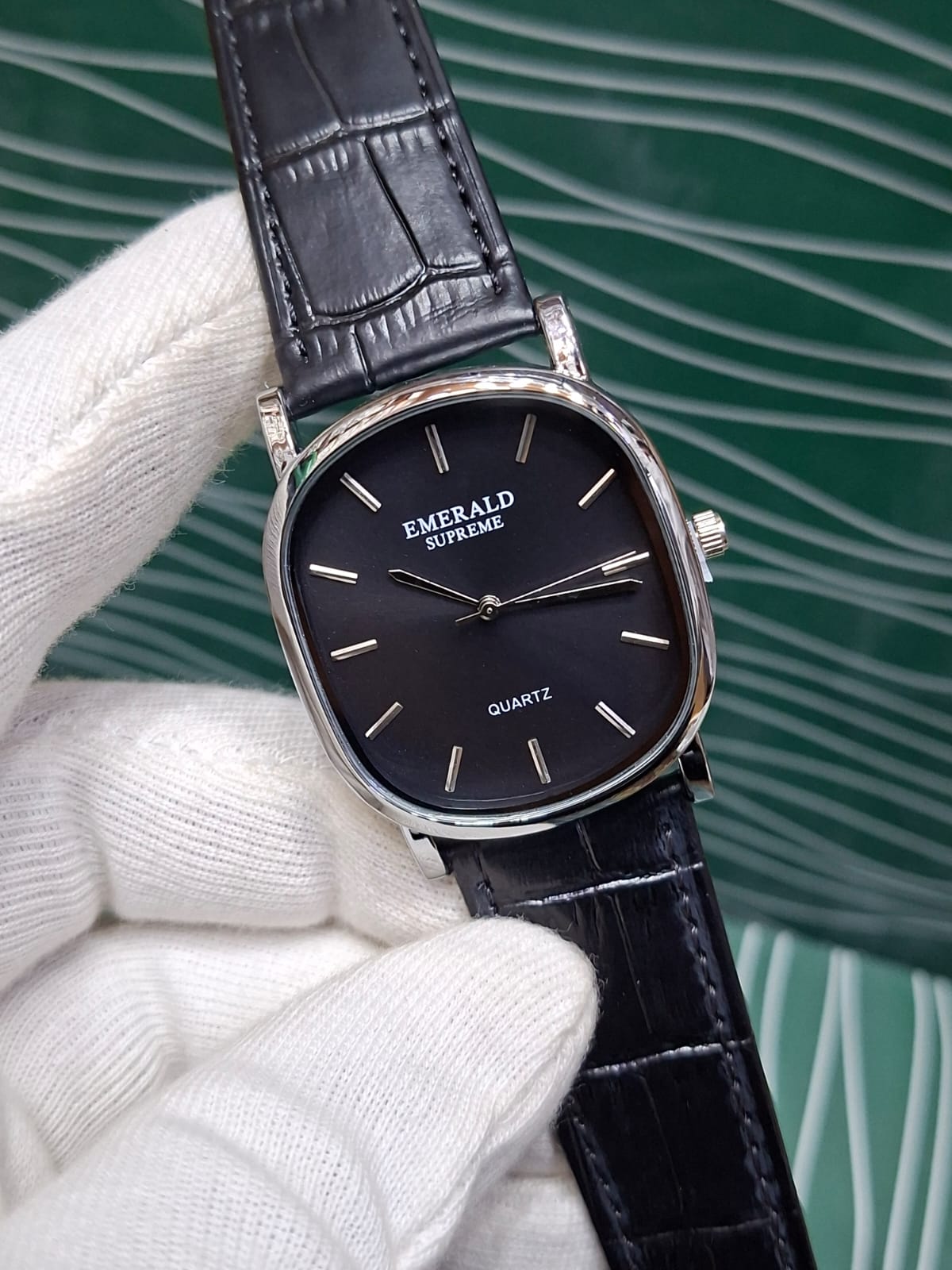 Emerald Supreme Original Quartz Watch – Brown Leather Strap | Premium Men’s Wristwatch